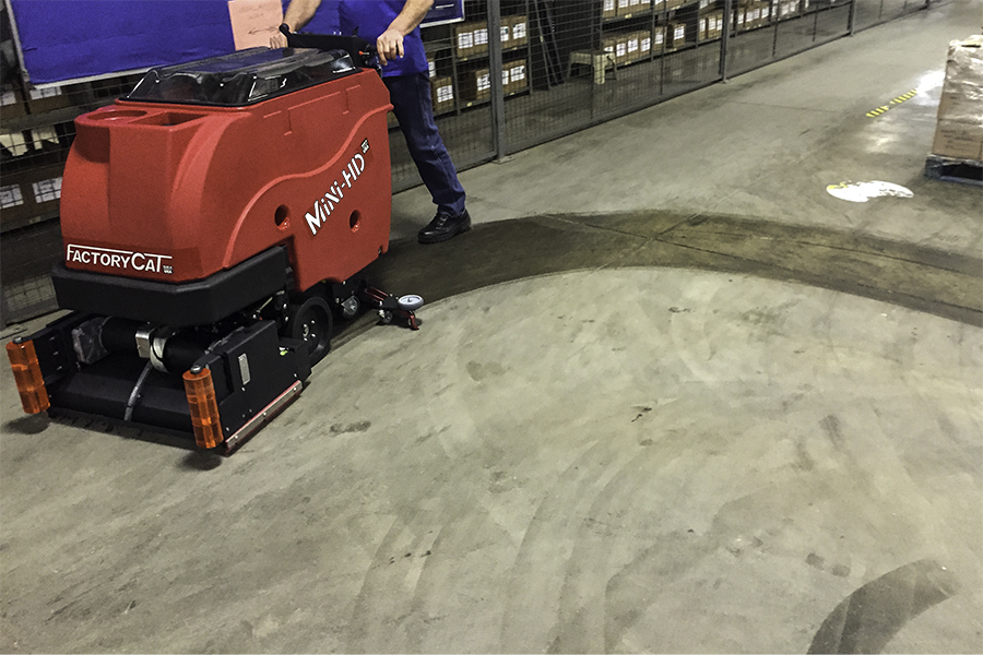 Factory Cat Mini-HD Floor Scrubber