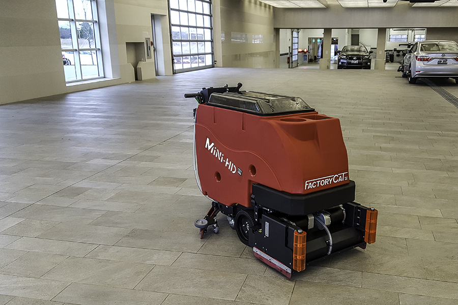 Factory Cat Mini-HD Floor Scrubber