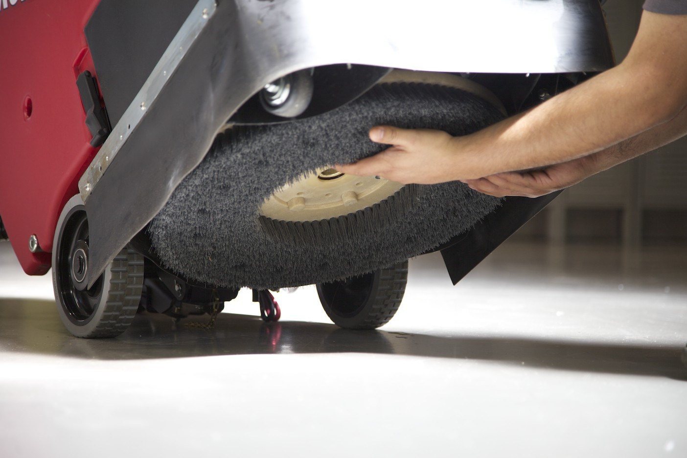Factory Cat MicroMag Floor Scrubber