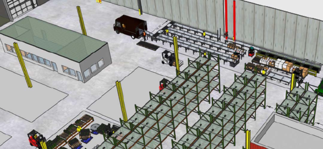 Hoedge warehouse optimization design